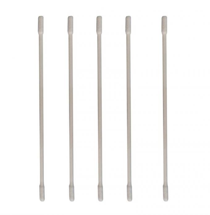 3 Inch Slim Paper Handle Cleanroom Consumables Lint Free Cotton Swabs 8