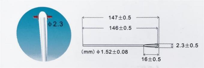 Long Handle Cotton Swabs Cleanroom Consumables 6 Inch Standard Paper / Wood Handle 1