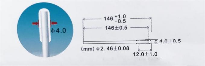 Long Handle Cotton Swabs Cleanroom Consumables 6 Inch Standard Paper / Wood Handle 9