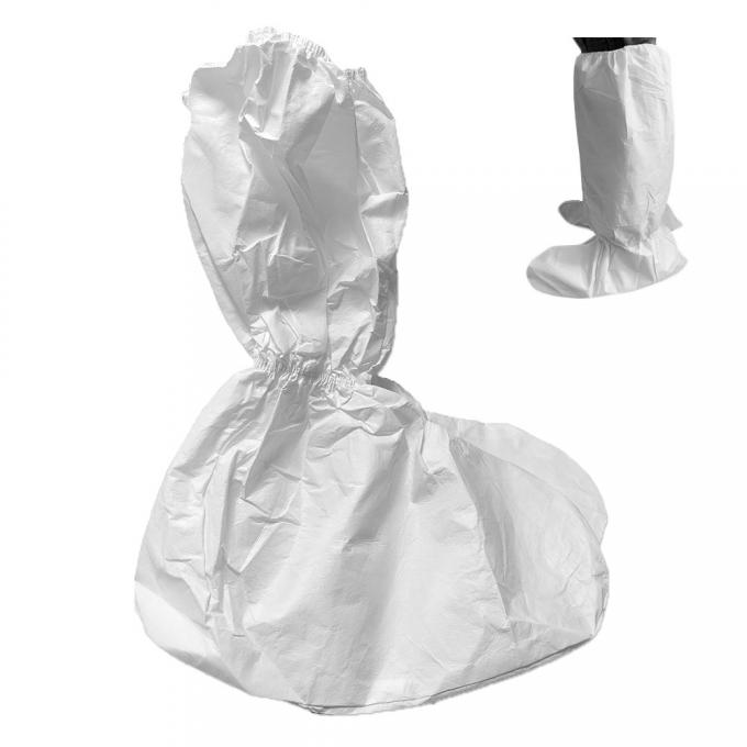 Non Woven PP / PE Shoe Cover Thickened Breathable Boot Cover Disposable Cover Shoes 0