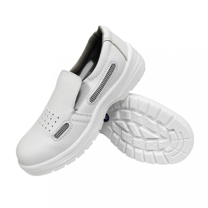 Antistatic Steel Toe Safety Shoes ESD PU Outsole Industrial Cleanroom 0
