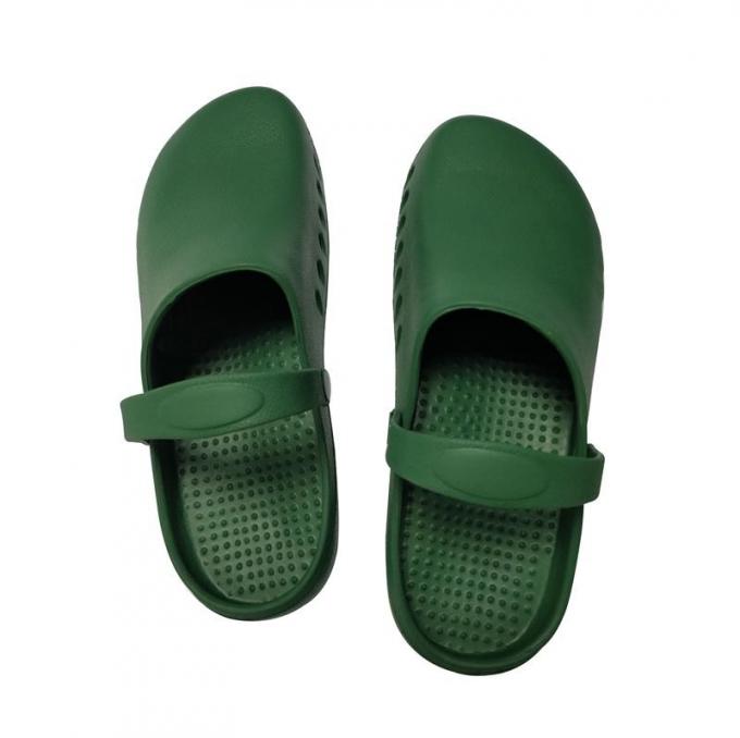 Cleanroom Anti Static Safety Shoes EVA Clogs Green Nurse Clogs For Hospital 0