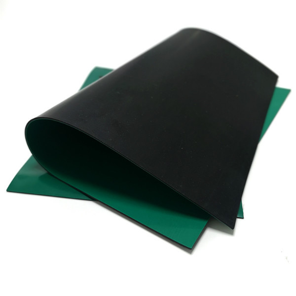 Green Blue Black Grey ESD Rubber Mat Anti Static For Workplace Table / Floor 4