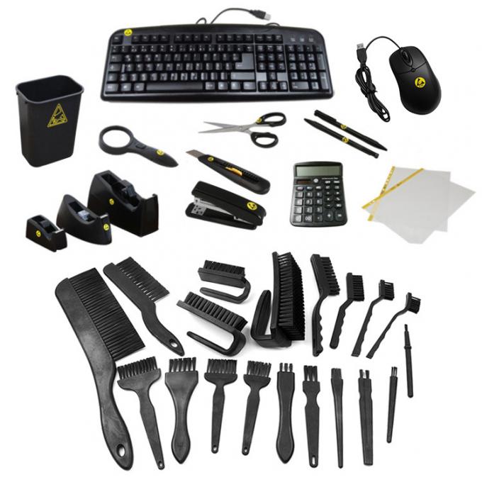 U Type ESD Nylon Brush Antistatic For Cleanroom 120x95x46x21mm 1