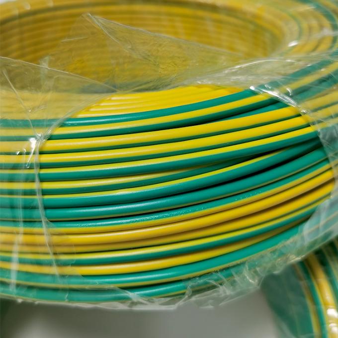 100m Photovoltaic Copper Ground Earth Cable 300/500V 450/750V 6