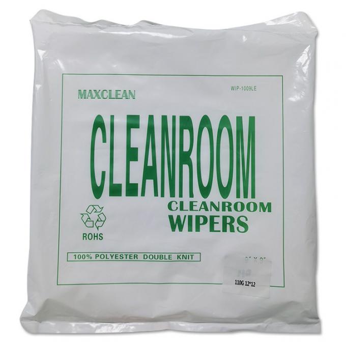 Lint Free 1009SLE 12"x12" Cleanroom Polyester Wipes 2