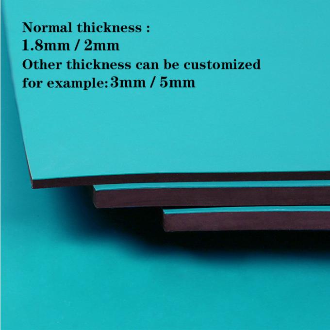 Green Blue Black Grey ESD Rubber Mat Anti Static For Workplace Table / Floor 1