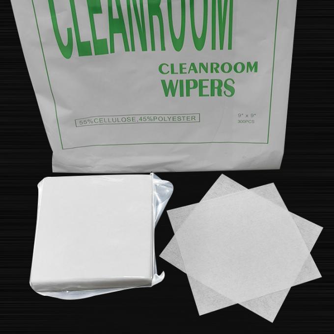 Non Woven Poly Cellulose Cleanroom Paper Lint Free 9" X 9" 1