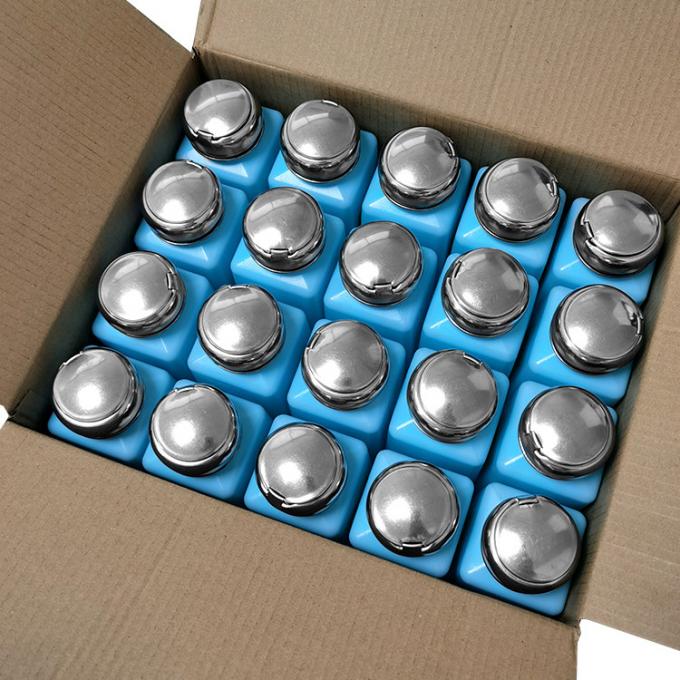 Cleanroom ESD Plastic Alcohol Dispenser Pump Bottle Blue Color 8OZ 0