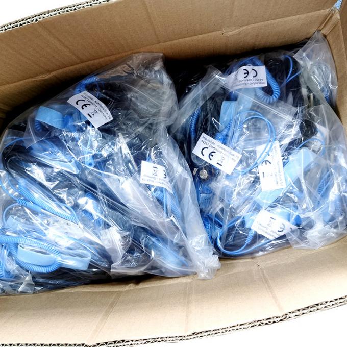 Conductive Fabric ESD Wrist Strap Grounding Wire Suit For ESD Mat 2