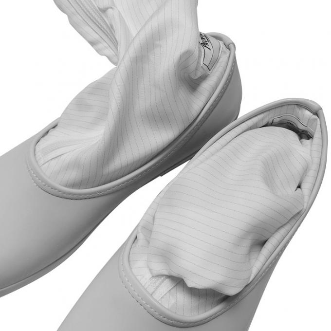 Autoclavable ESD Boots Rubber With Zipper Industrial Use 1