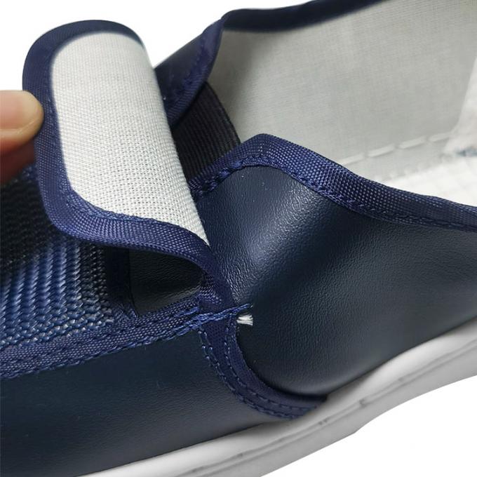 Blue Antistatic PVC Mesh Fabric Breathable ESD Safety Shoes Reusable Washable 1