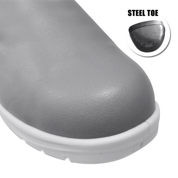 Grey ESD Anti Static Safety Working Shoes For Industrial Cleanroom 2