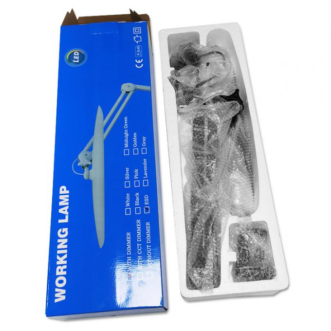 Cleanroom ESD Antistatic Working Lamp Black For Office Table 3